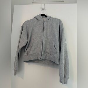 Aritzia Boxy Zip Hoodie